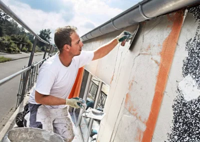 Ravalement de façade d'immeuble